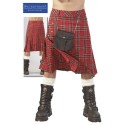 Kilt écossais pour homme avec besace