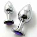 Intimschmuck - Rosebud - Analplug : 8 Farbgebungen / 3 Größen erhältlich