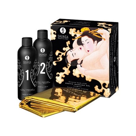 Shunga : Body to body massage kit