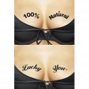 TA-TA-TOOS - Tatouages temporaires de seins