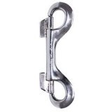 Doppel-Karabiner, Haken