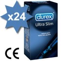 Packung mit 10 oder 50 Durex Ultra Slim Kondomen – schmale Passform