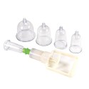 5 Cloches d'aspirations sous vide + pompe