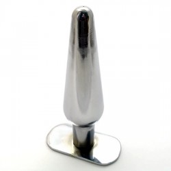 Anal-Plug - Verchromtes Metall - Luxus-Serie