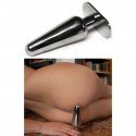 Anal-Plug - Verchromtes Metall - Luxus-Serie