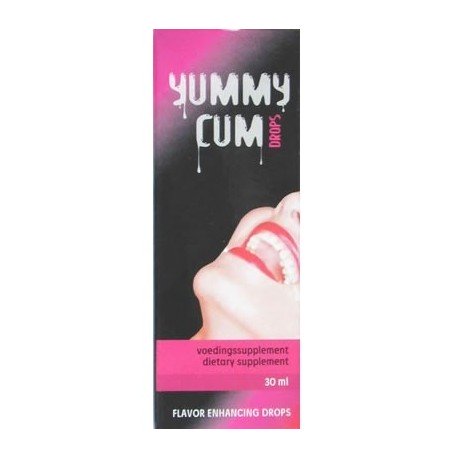 Yummy Cum Drops - Tropfen für mehr Sperma, das besser schmeckt