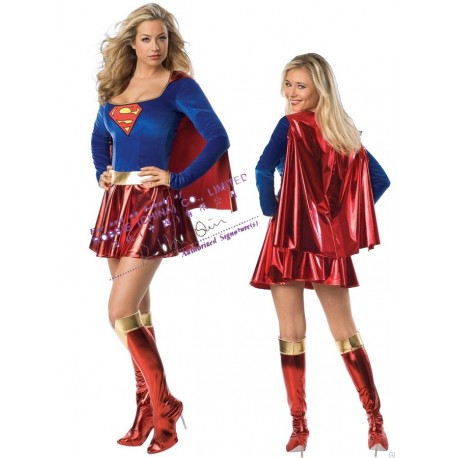 SuperGirl - Sexy Superheldinnen-Kostüm für sexy Frauen