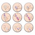 Ladyshape: Schablone für den Schambereich