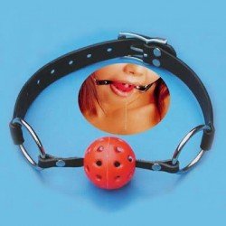 Ball Gag – Bondage Ballknebel – Ball mit Luftlöchern