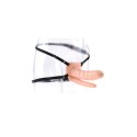 Doppel-Dildo als vibrierender Unisex-Gürtel