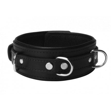 BDSM Klassisch - Halsband zur Unterwerfung aus Leder