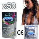 Packung mit 10 oder 50 Durex Performa Kondomen – Verzögern die Ejakulation
