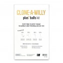 Clone a Willy Abdruck Set - Mache einen Abdruck von deinem Penis und deinen Hoden