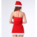 Nachthemd Weihnachtsfrau - Glamourös & sexy - Mit Mütze