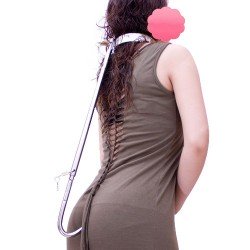 Hold the line - Collier zur Bewegungseinschränkung mit Analhaken BDSM Hold the line - Collier zur Bewegungseinschränkung mit Analhaken BDSM