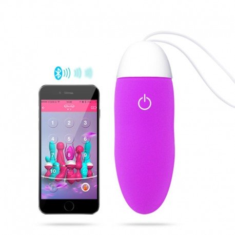 Vibrierendes Ei Sextoy Kontrolliert bluetooth + Anwendung Smartphone