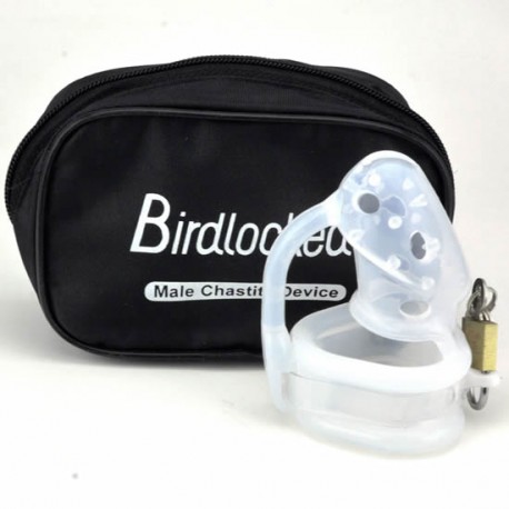 Keuschheitskäfig „BirdLocked“ aus Silikon – verfügbar in 2 Durchmessern