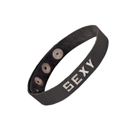 Crewneck Kragen Leder Bondage: "Sexy"