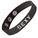 Crewneck Kragen Leder Bondage: "Sexy"