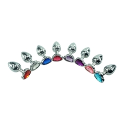Rosebud - Analschmuck Herzform aus Strass