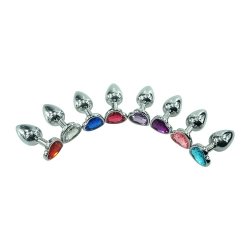 Rosebud - Bijoux anal forme de coeur strass Rosebud - Bijoux anal forme de coeur strass