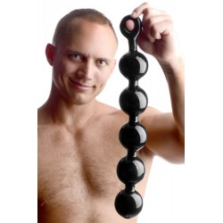 Kette von Analkugeln XXL - 6,5 cm Durchmesser