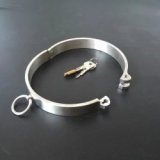 Unterwerfungs-Halskette aus Metall mit Schloss