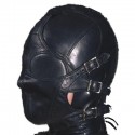 Hood vollständig geschlossen SM Leder Bondage BDSM modularen