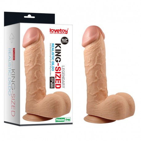 Dicker Saugnapf Dildo XXL - enorm für Geniesser