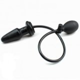 Aufblasbarer Latex-Anal-Plug 6,5cm