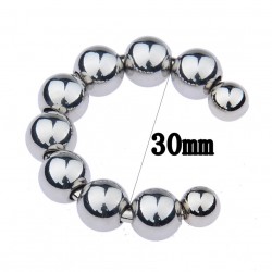 Cockring mit abnehmbaren Kugeln 30mm