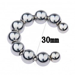 Cockring avec boules détachables 30mm Cockring avec boules détachables 30mm