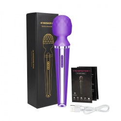Zauberstab Klitoris Stimulator - USB wiederaufladbar Design - wasserdicht