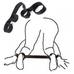 Handgelenk- / Knöchelbefestigung, Nylonband mit Klettverschluss für sexuelle Position