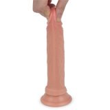 Realistischer Saugnapf Dildo - Dual touch - 18 cm