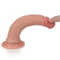 Realistischer Saugnapf Dildo - Dual touch - 18 cm 