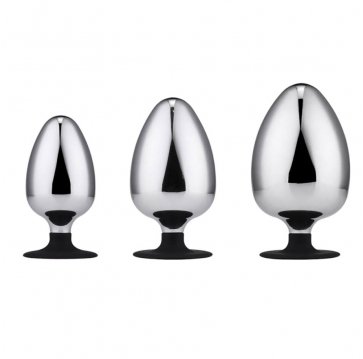 plug anal xl Rosebuds Stainless Steel Butt Plug XL | Heliotrope main image 1