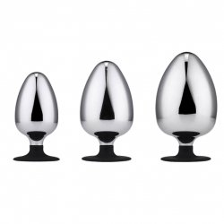 Gros plug anal en aluminium XL Gros plug anal en aluminium XL