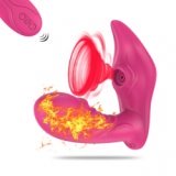 ferngesteuerter, beheizter G-Punkt-Stimulator und Klitoris-Sauger