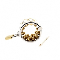 Cockring CBT les dents de kali - à visser