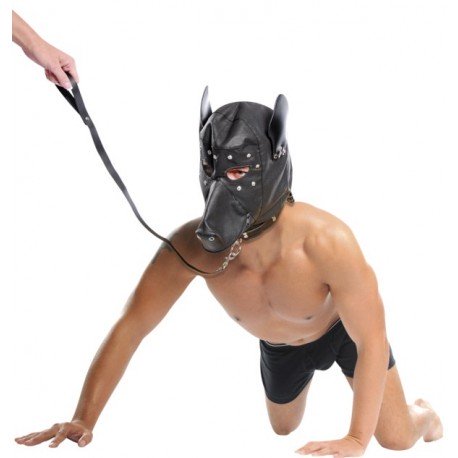 Submission Bondage Hood Dog