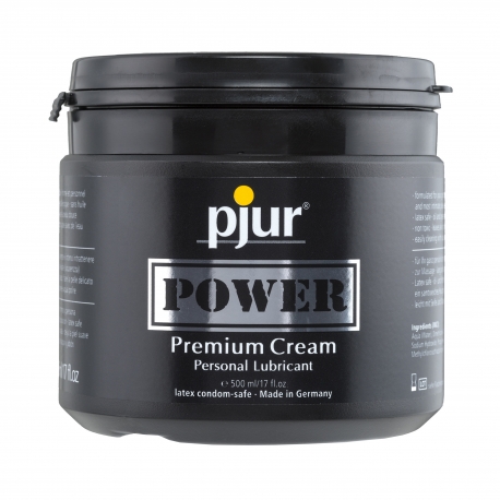 Pjur Power Cream - crème fort pouvoir lubrifiant pour pénétration extrêmes