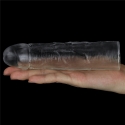 Gaine à pénis transparente - ajoute 2.5 cm