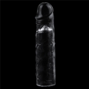 Gaine extension de pénis transparente de 5 cm