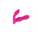 Vibromasseur sextoy va et vient et stimulation clitoris, télécommande et smartphone