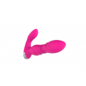 Vibromasseur sextoy va et vient et stimulation clitoris, télécommande et smartphone