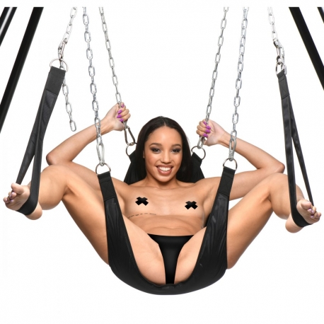 Nylon Sex Sling Balançoire Donjon SM