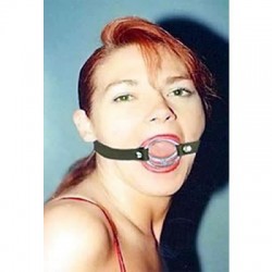 Ball Gag –Doppelter Ring-Knebel aus Metall