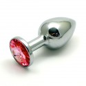 Intime Juwel - Rosebud - Anal Plug: 8 Farben / 3 Größen erhältlich