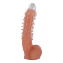Penis Extension Silikon Perlen und texturierte